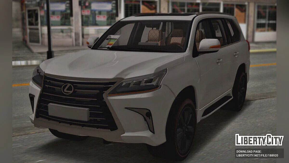 Lexus LX 350d / GTA San Andreas