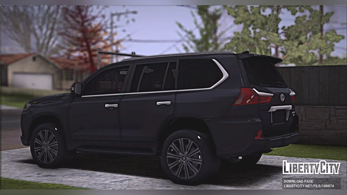 Lexus LX570 2016 / GTA San Andreas