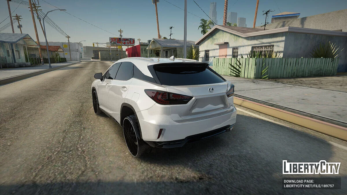 Lexus RX F 2017 / GTA San Andreas