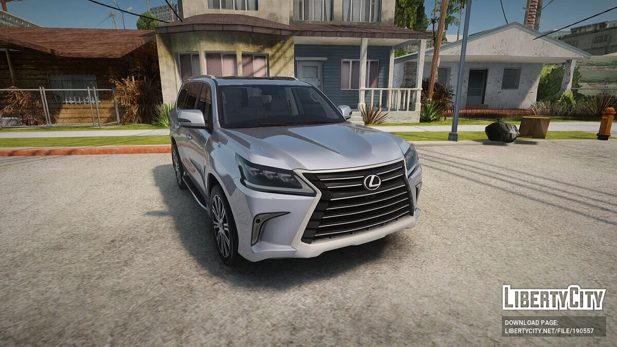 Lexus LX 570 / GTA San Andreas