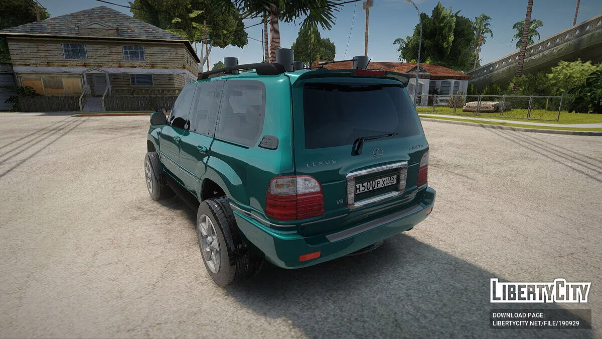 Lexus LX470 FBI / GTA San Andreas