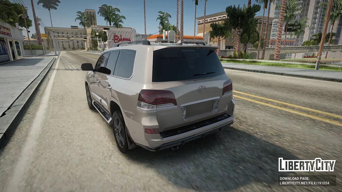 Lexus Lx570 F-sport Design / GTA San Andreas