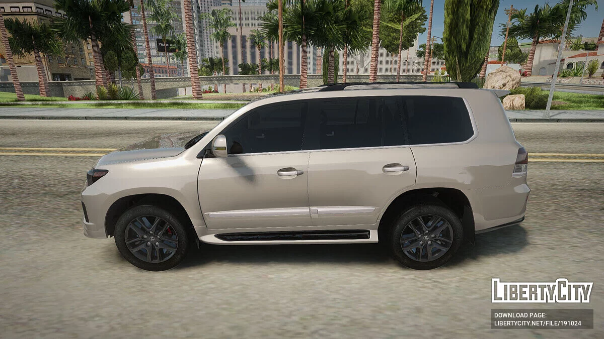 Lexus Lx570 F-sport Design / GTA San Andreas