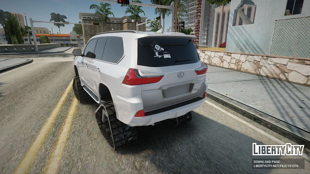 Lexus LX570 Гусеница / GTA San Andreas