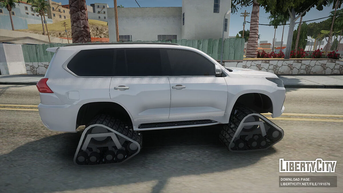 Lexus LX570 Гусеница / GTA San Andreas