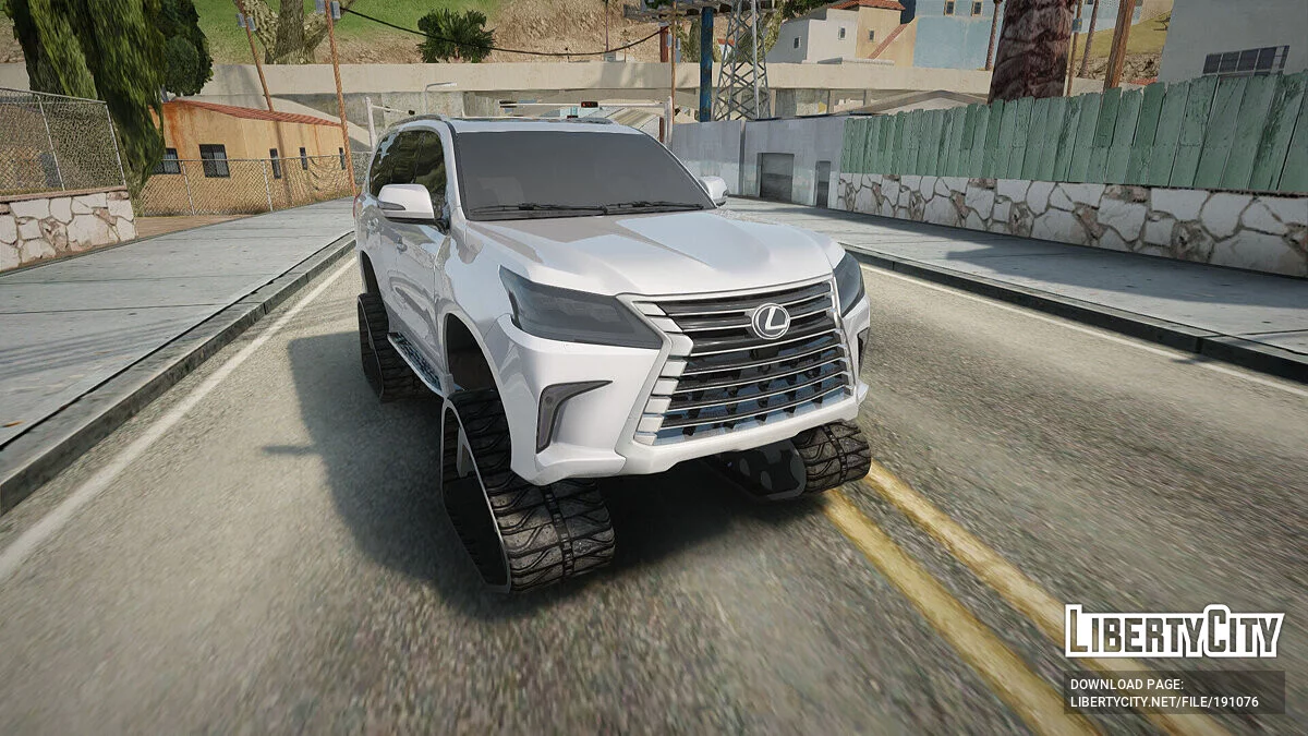 Lexus LX570 Гусеница / GTA San Andreas
