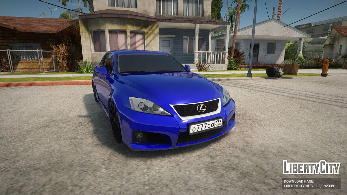 Lexus IS F / GTA San Andreas