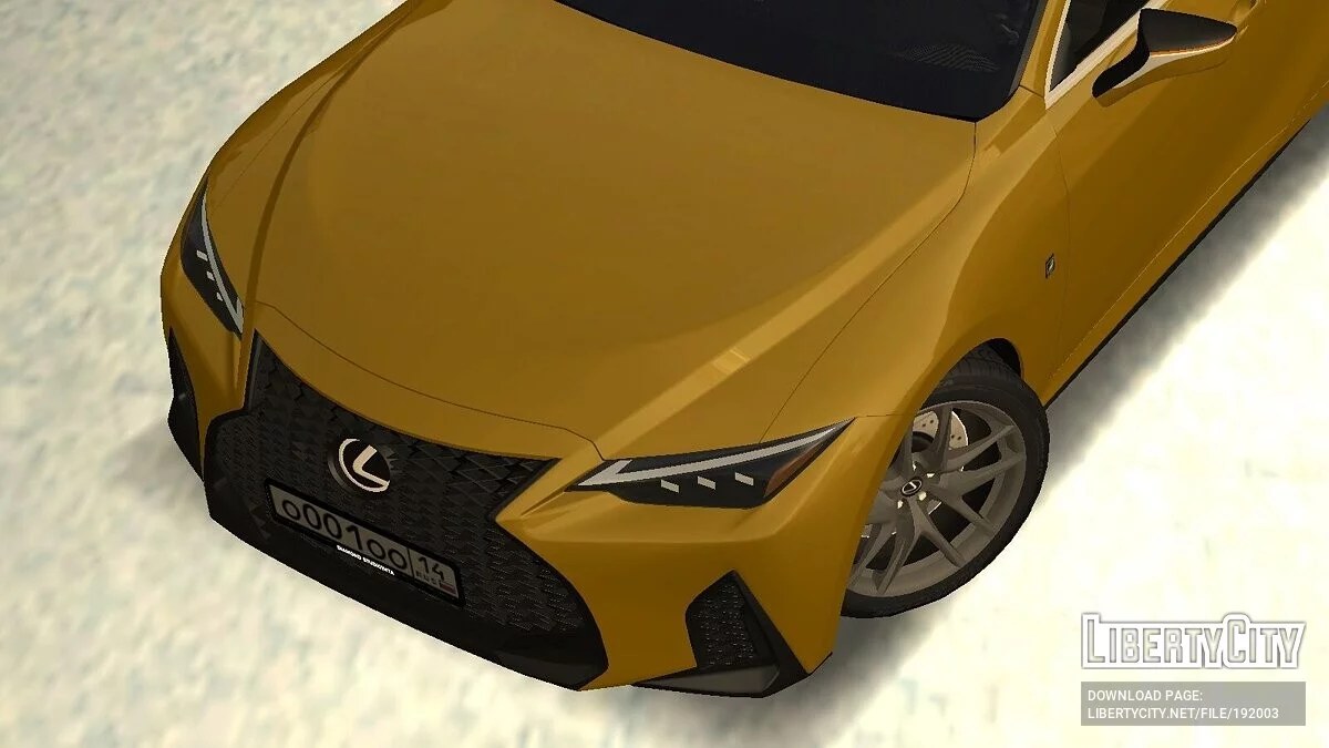 Lexus IS350 + CCD / GTA San Andreas