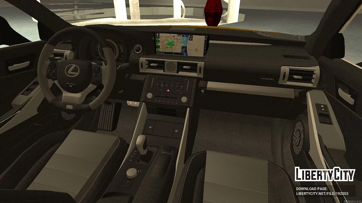 Lexus IS350 + CCD / GTA San Andreas