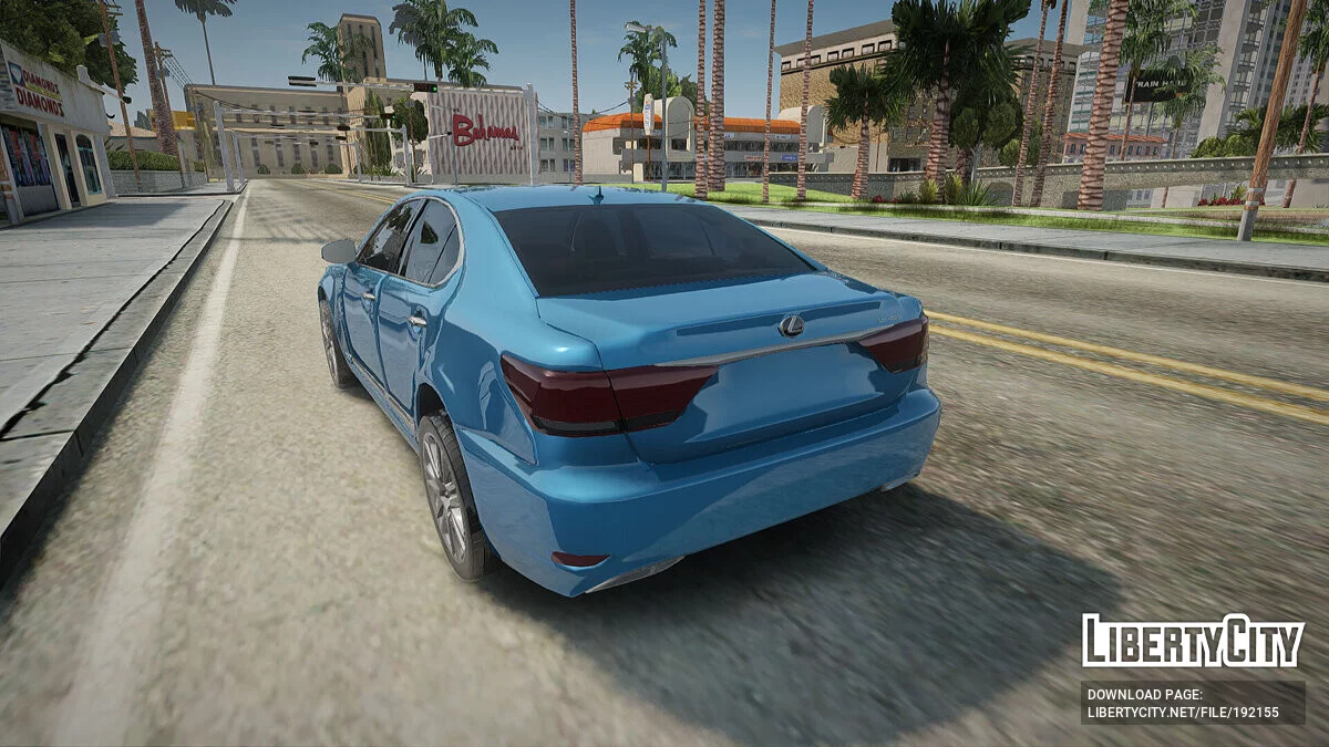Lexus LS460 / GTA San Andreas
