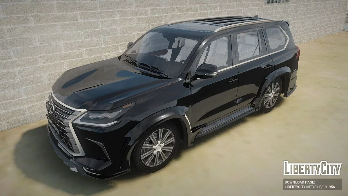 Lexus LX 570 / GTA San Andreas