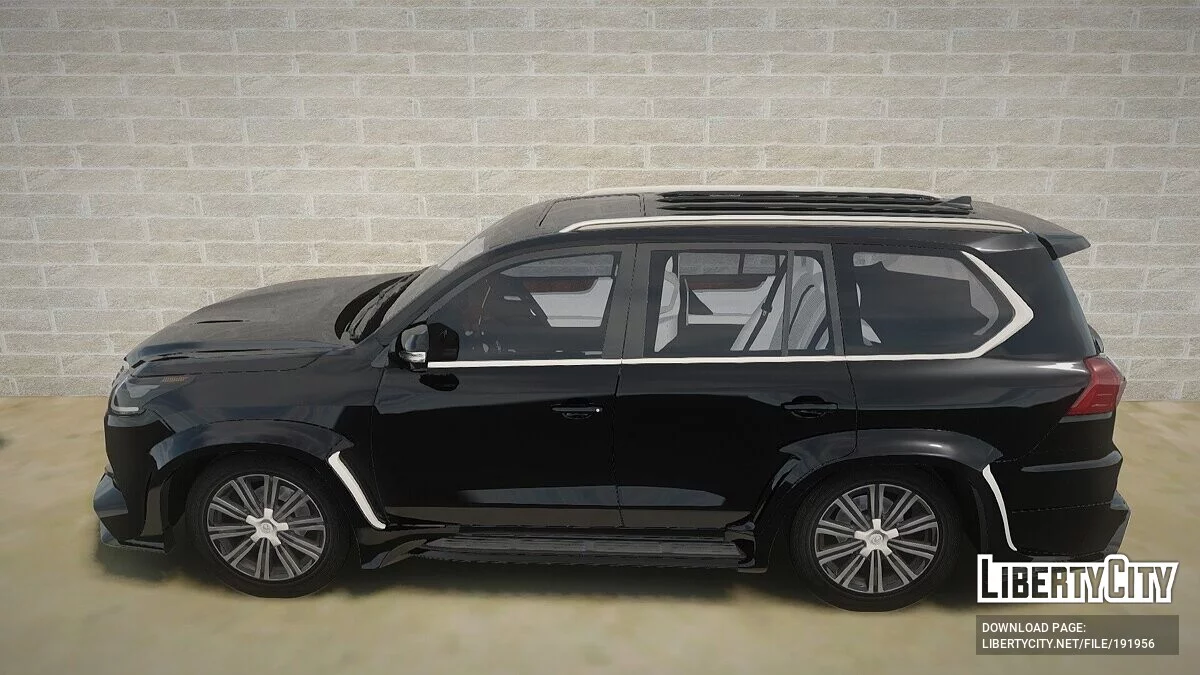 Lexus LX 570 / GTA San Andreas