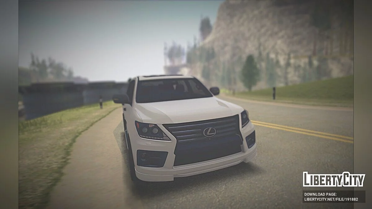 Lexus LX570 Supercharger Special Edition / GTA San Andreas