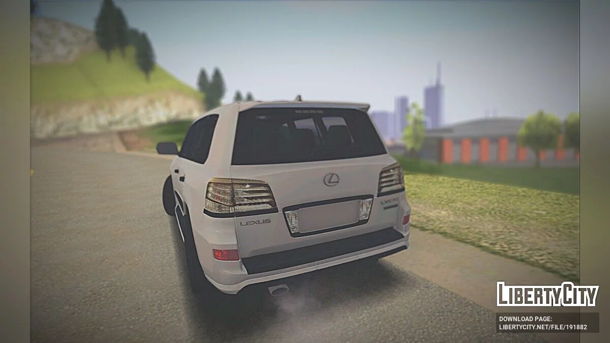 Lexus LX570 Supercharger Special Edition / GTA San Andreas