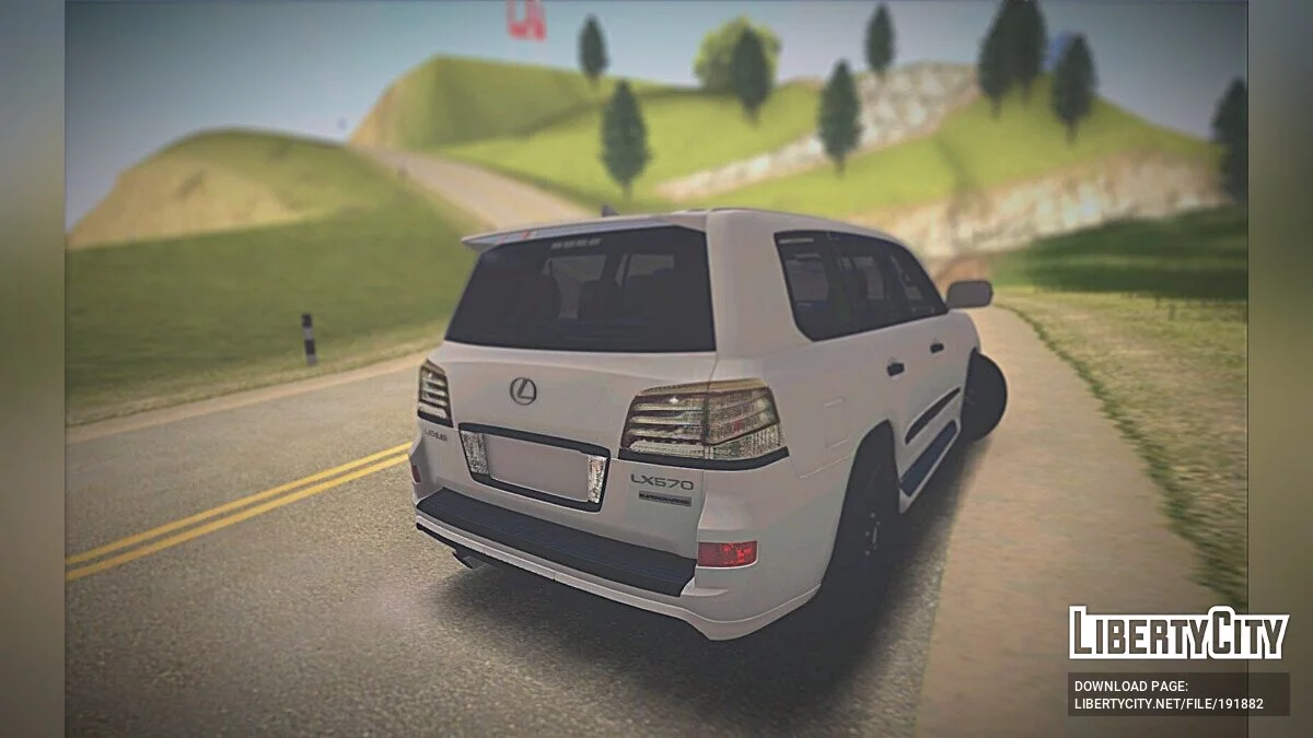 Lexus LX570 Supercharger Special Edition / GTA San Andreas