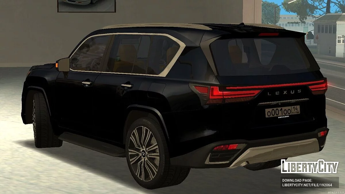 Lexus LX600 + CCD / GTA San Andreas