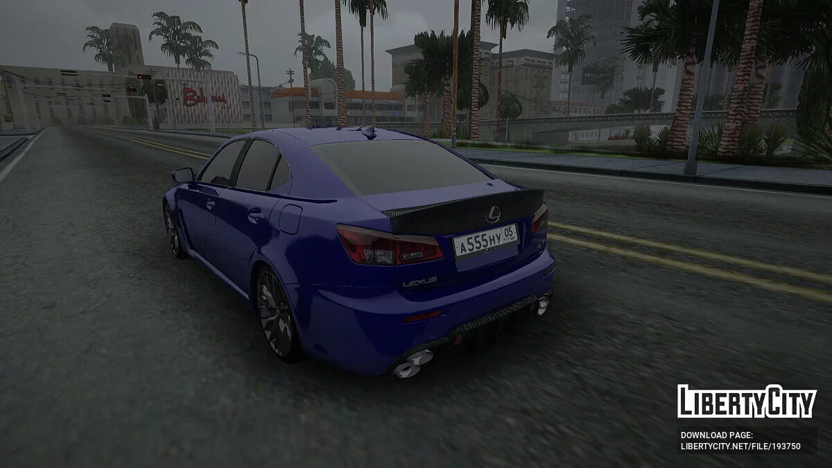 Lexus IS-F / GTA San Andreas
