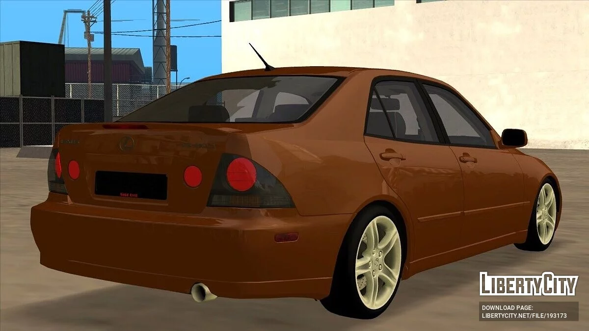 Lexus is300 + CCD / GTA San Andreas