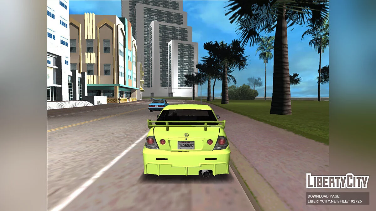 Lexus IS300 из NFS Underground 2 / GTA San Andreas