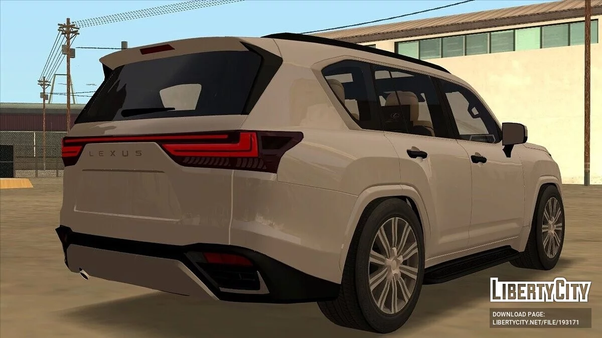 Lexus LX600 + CCD / GTA San Andreas