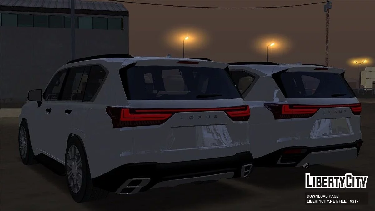 Lexus LX600 + CCD / GTA San Andreas