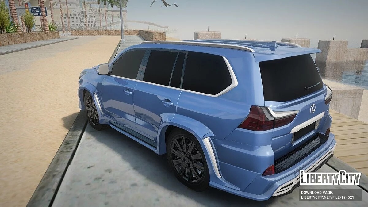 Lexus LX570 / GTA San Andreas