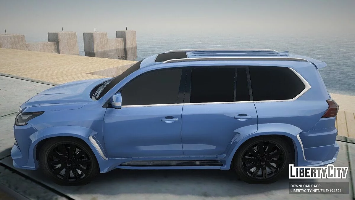 Lexus LX570 / GTA San Andreas