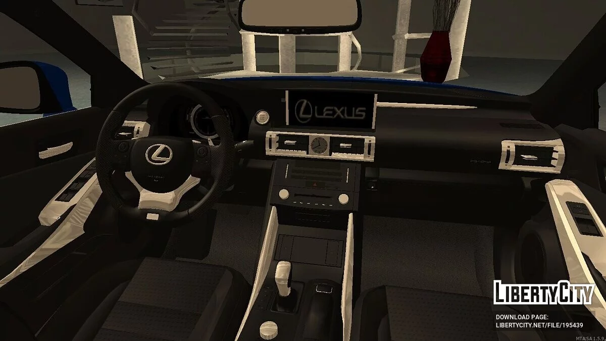 Lexus IS350 + CCD / GTA San Andreas
