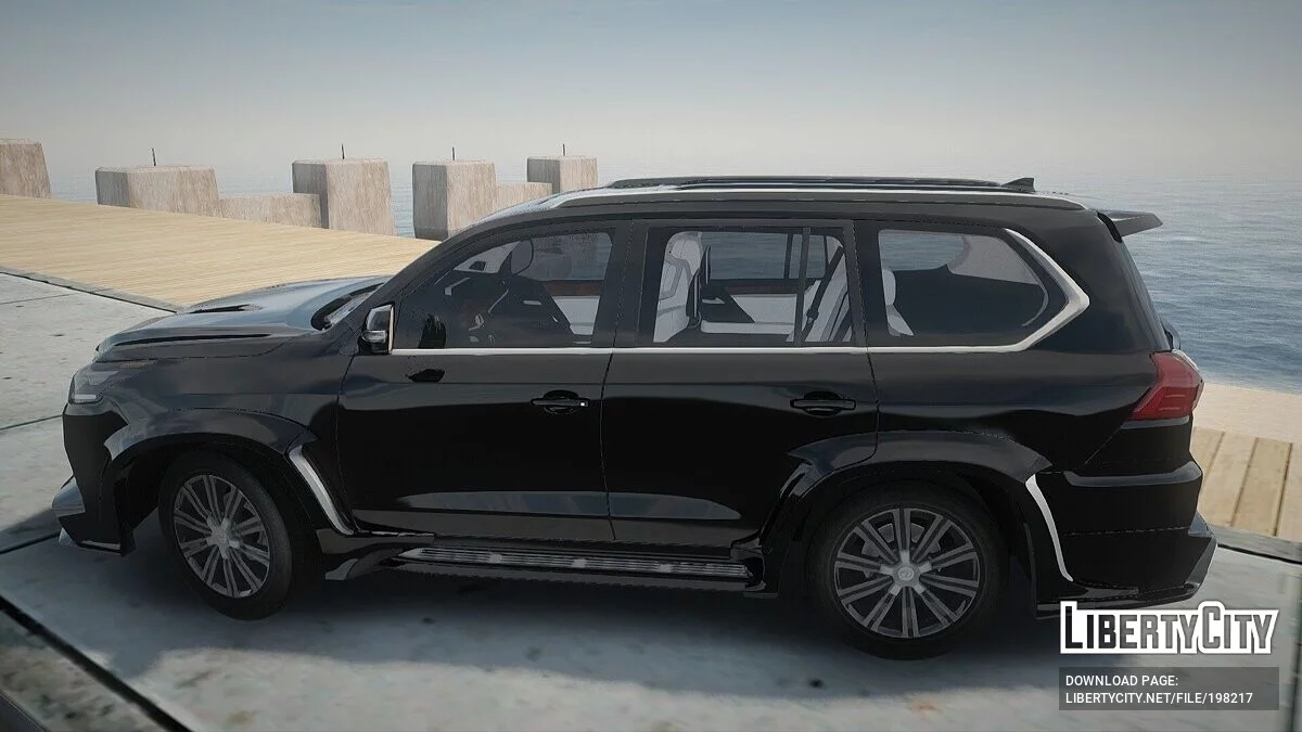 Lexus LX 570 / GTA San Andreas