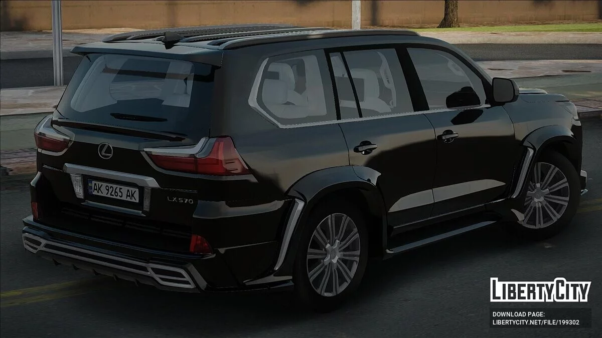 Lexus LX570 / GTA San Andreas