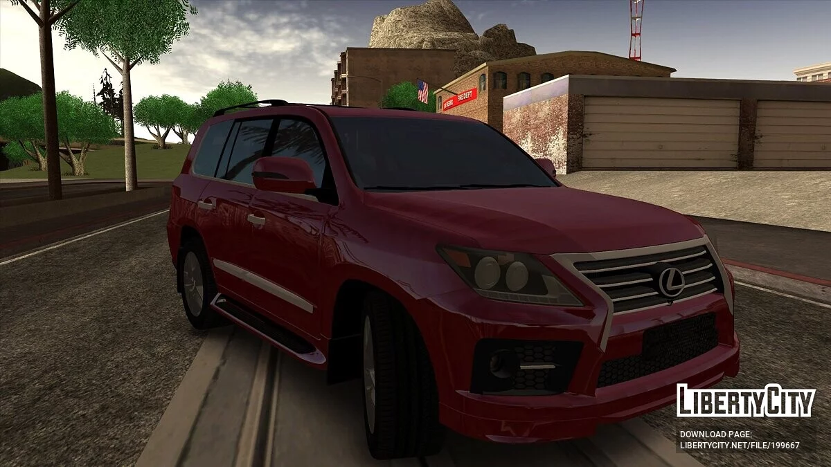 Lexus LX 570 2013 / GTA San Andreas
