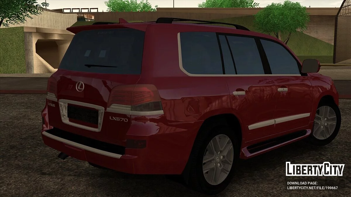 Lexus LX 570 2013 / GTA San Andreas