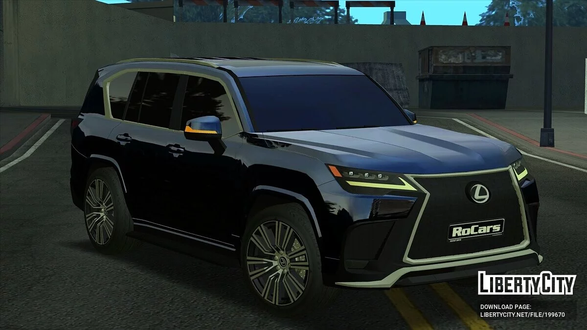 Lexus LX 600 2022 / GTA San Andreas