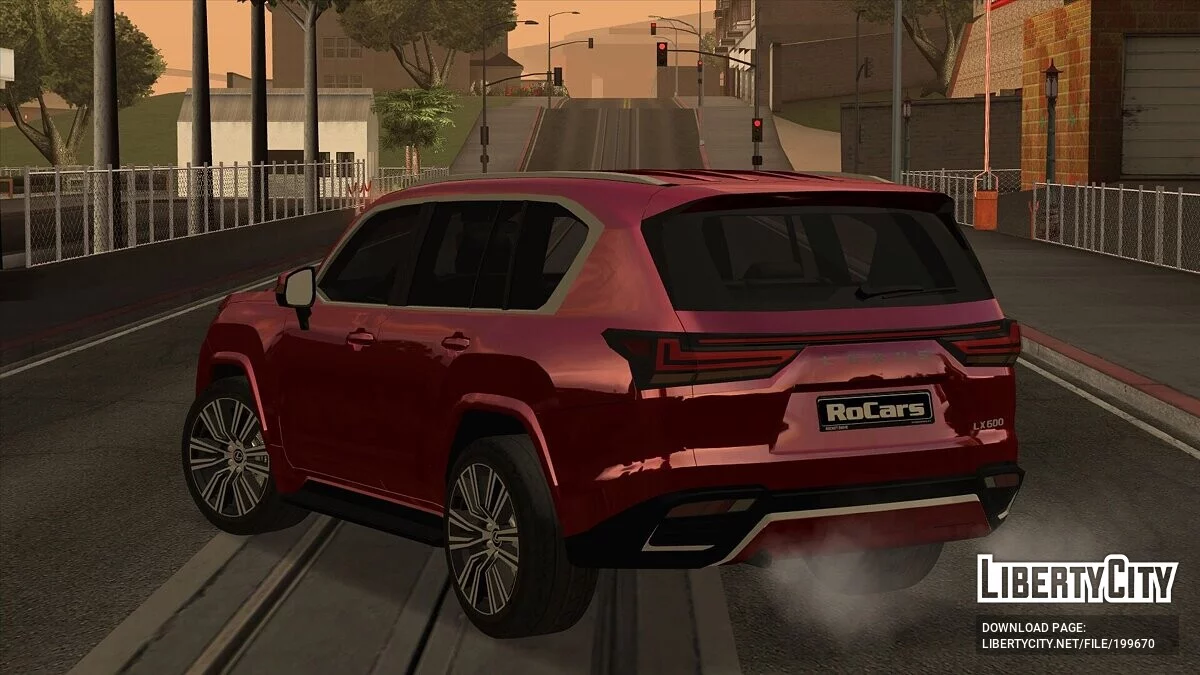 Lexus LX 600 2022 / GTA San Andreas