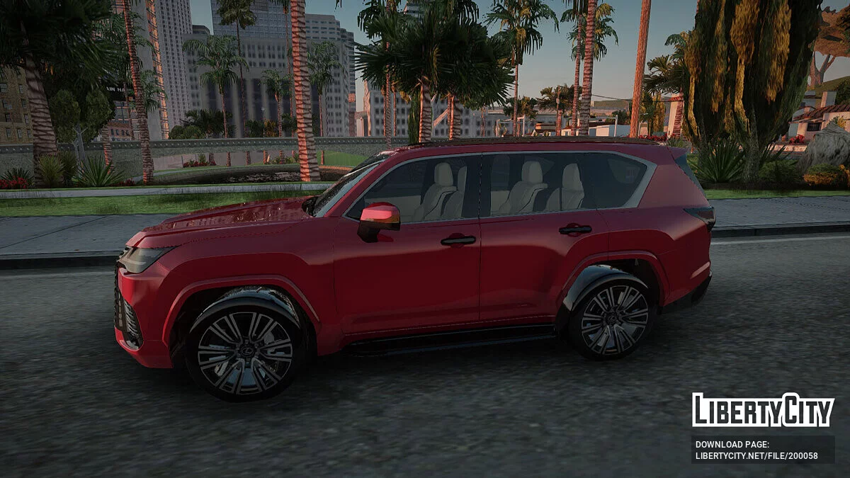 Lexus LX 600 / GTA San Andreas