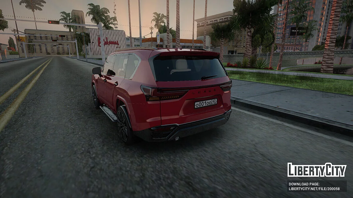 Lexus LX 600 / GTA San Andreas