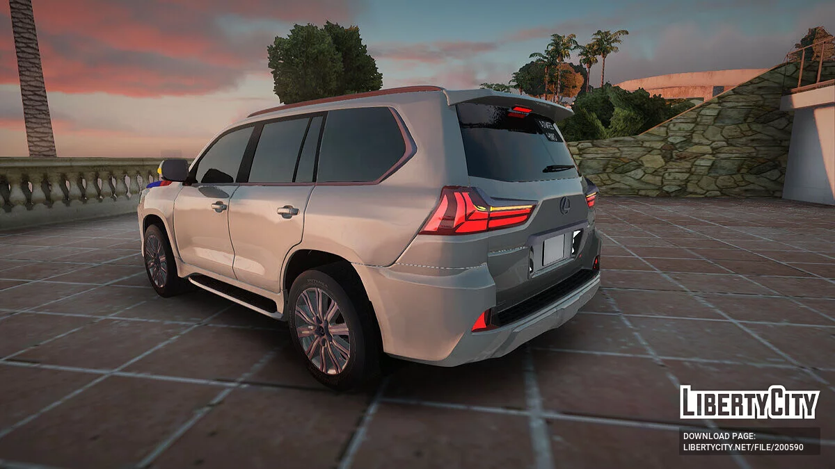 Lexus LX570 2016 Armenian / GTA San Andreas