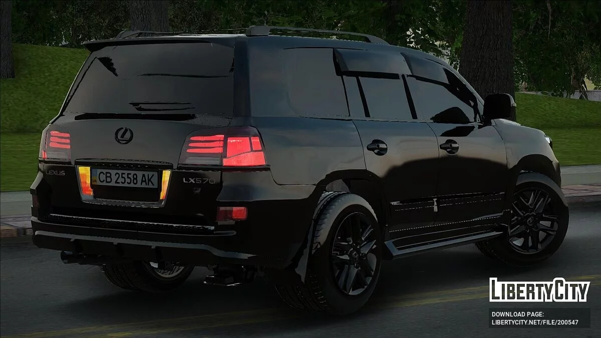 Lexus LX570 / GTA San Andreas
