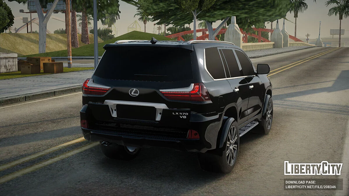 Lexus LX 570 / GTA San Andreas