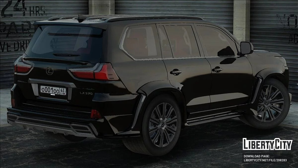 Lexus LX570 / GTA San Andreas