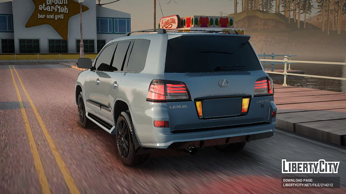 Lexus LX570 Supercharger / GTA San Andreas