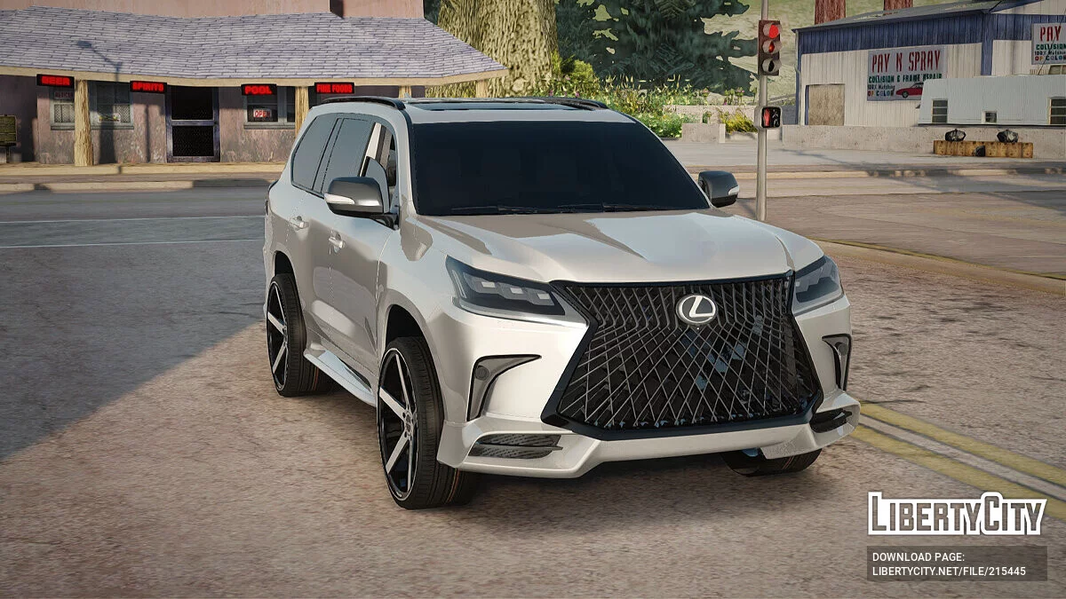 Lexus LX450d / GTA San Andreas