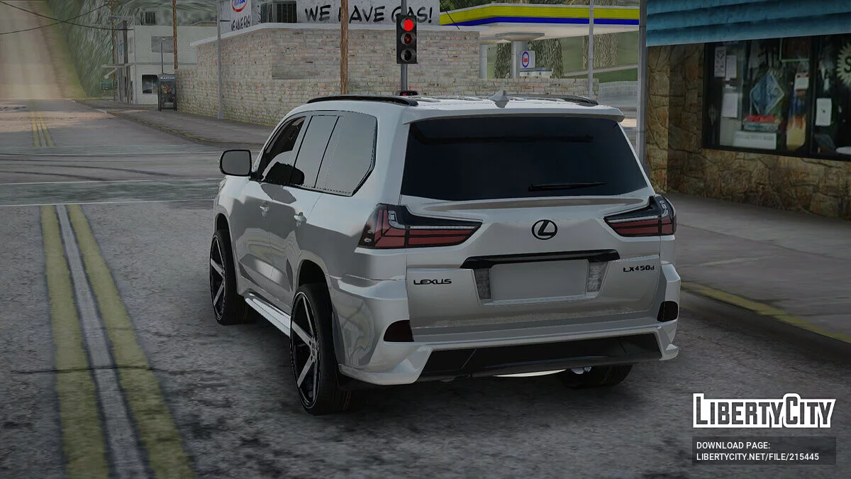 Lexus LX450d / GTA San Andreas