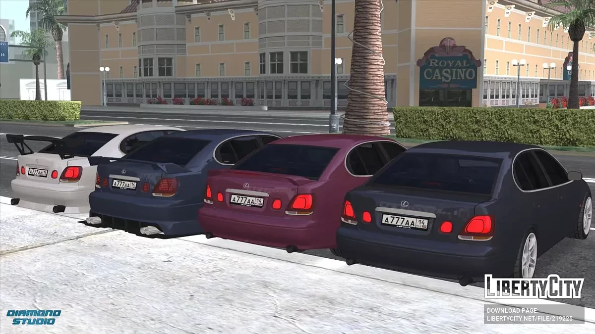 Lexus GS300 + CCD / GTA San Andreas