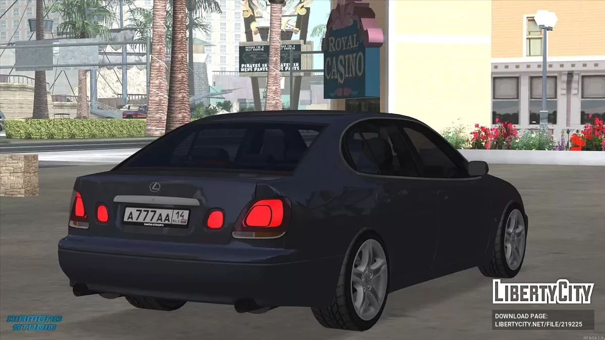 Lexus GS300 + CCD / GTA San Andreas