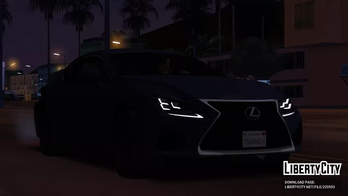 Lexus RC F / GTA San Andreas