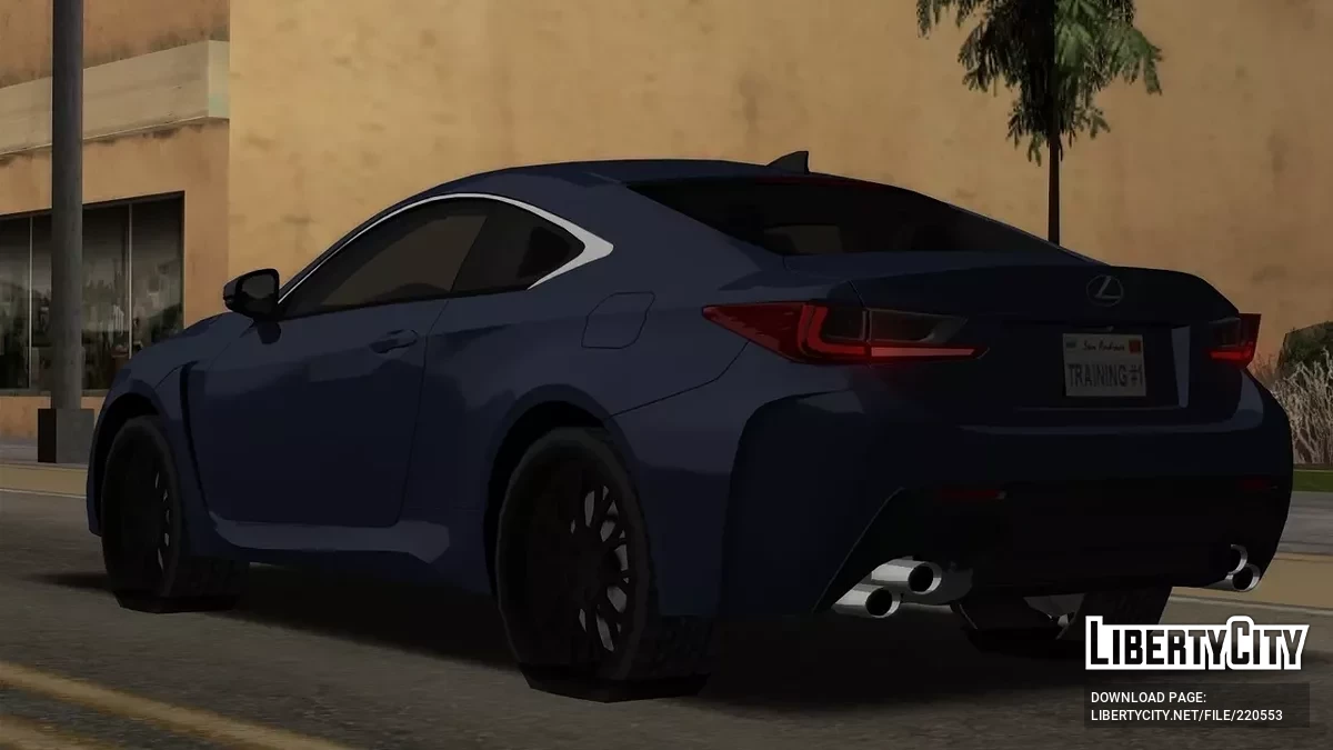Lexus RC F / GTA San Andreas