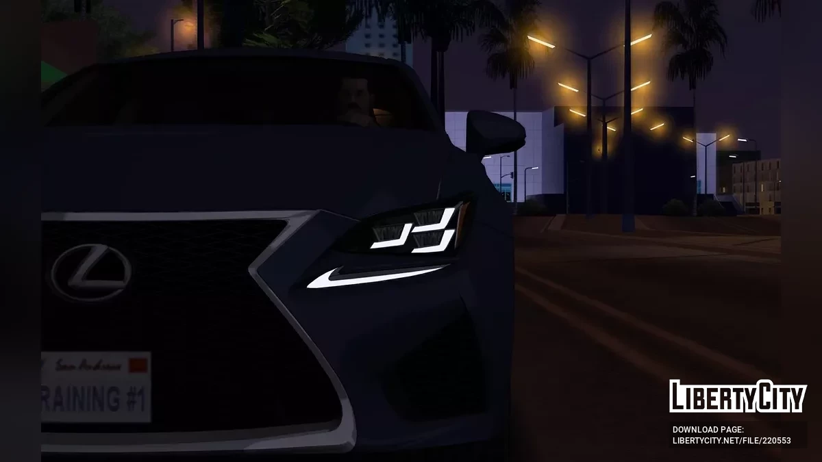 Lexus RC F / GTA San Andreas