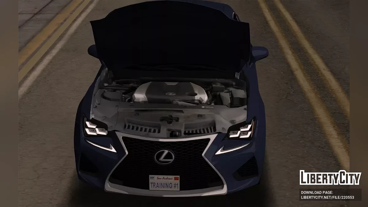 Lexus RC F / GTA San Andreas