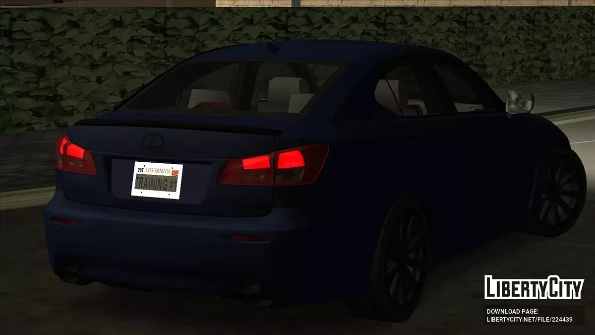 Lexus IS F / GTA San Andreas